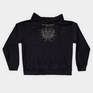 Flying Spaghetti Monster Constellation Kids Hoodie